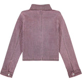Manning Jacket | Pink Houndstooth