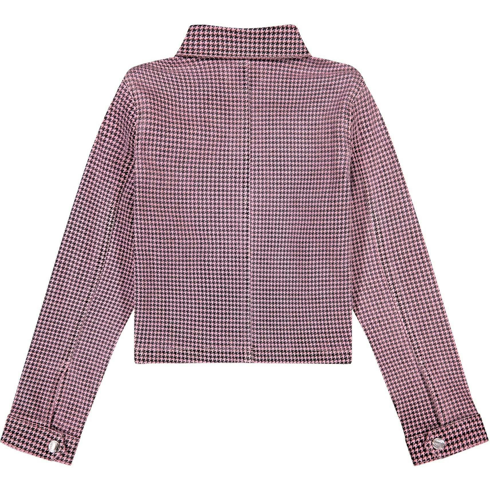 Manning Jacket | Pink Houndstooth