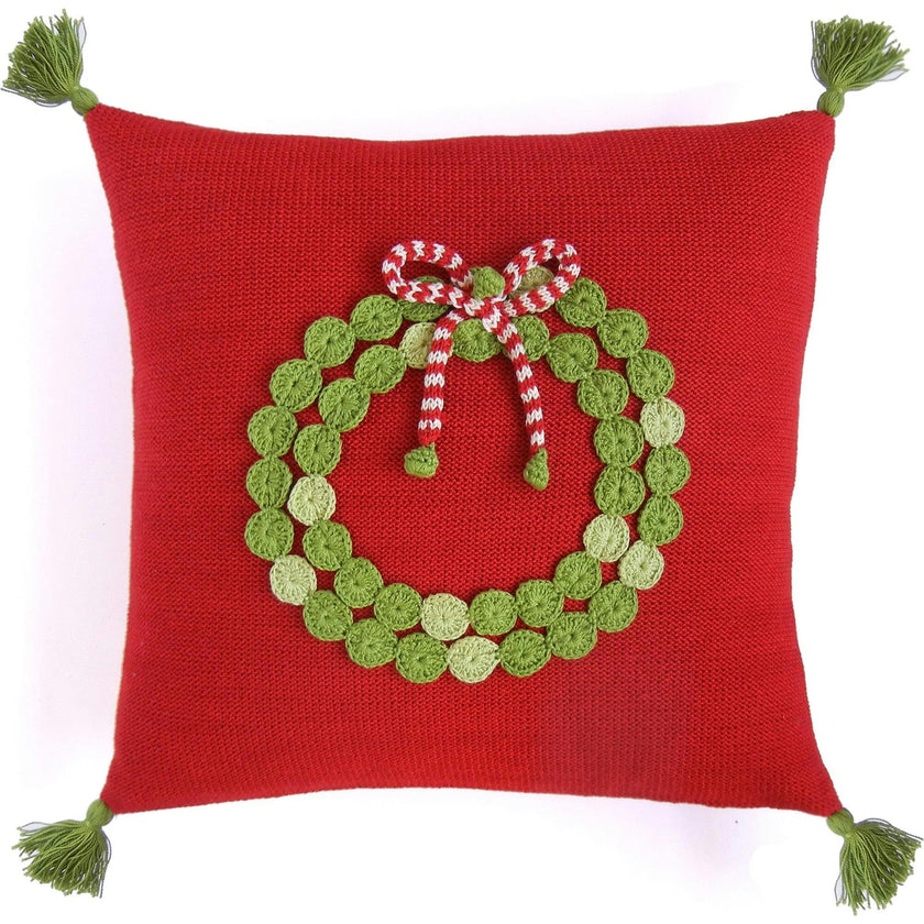 Wreath Pillow