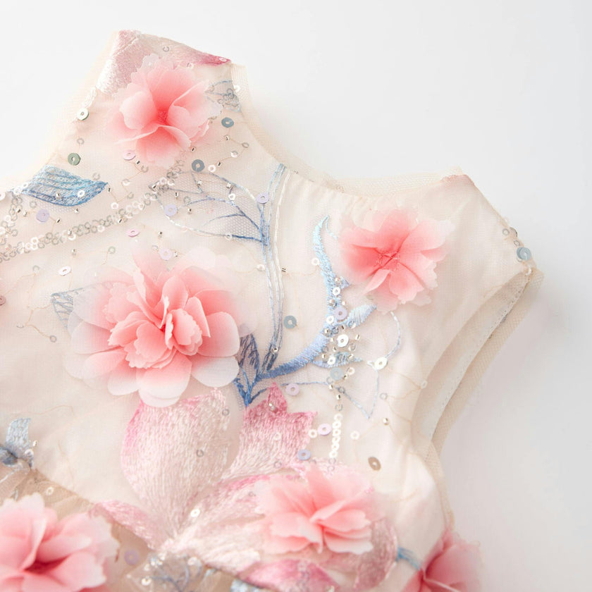 Rosalia Embroidered Mini Dress (Baby)
