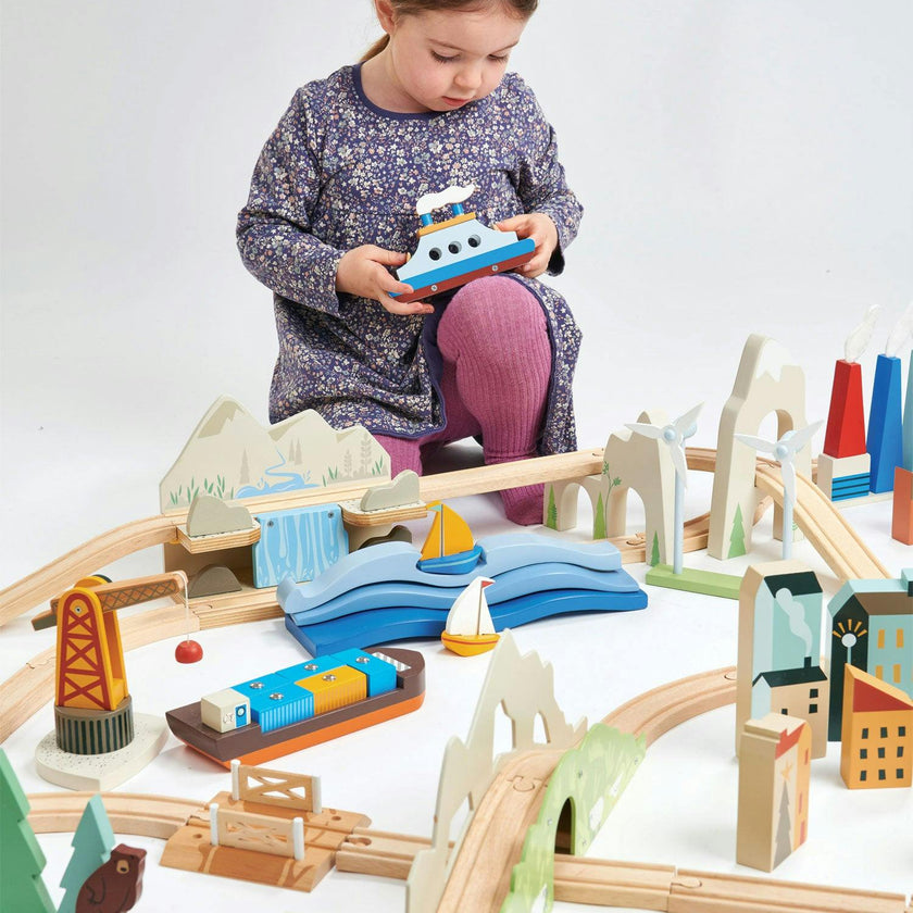Mountain View Train Set