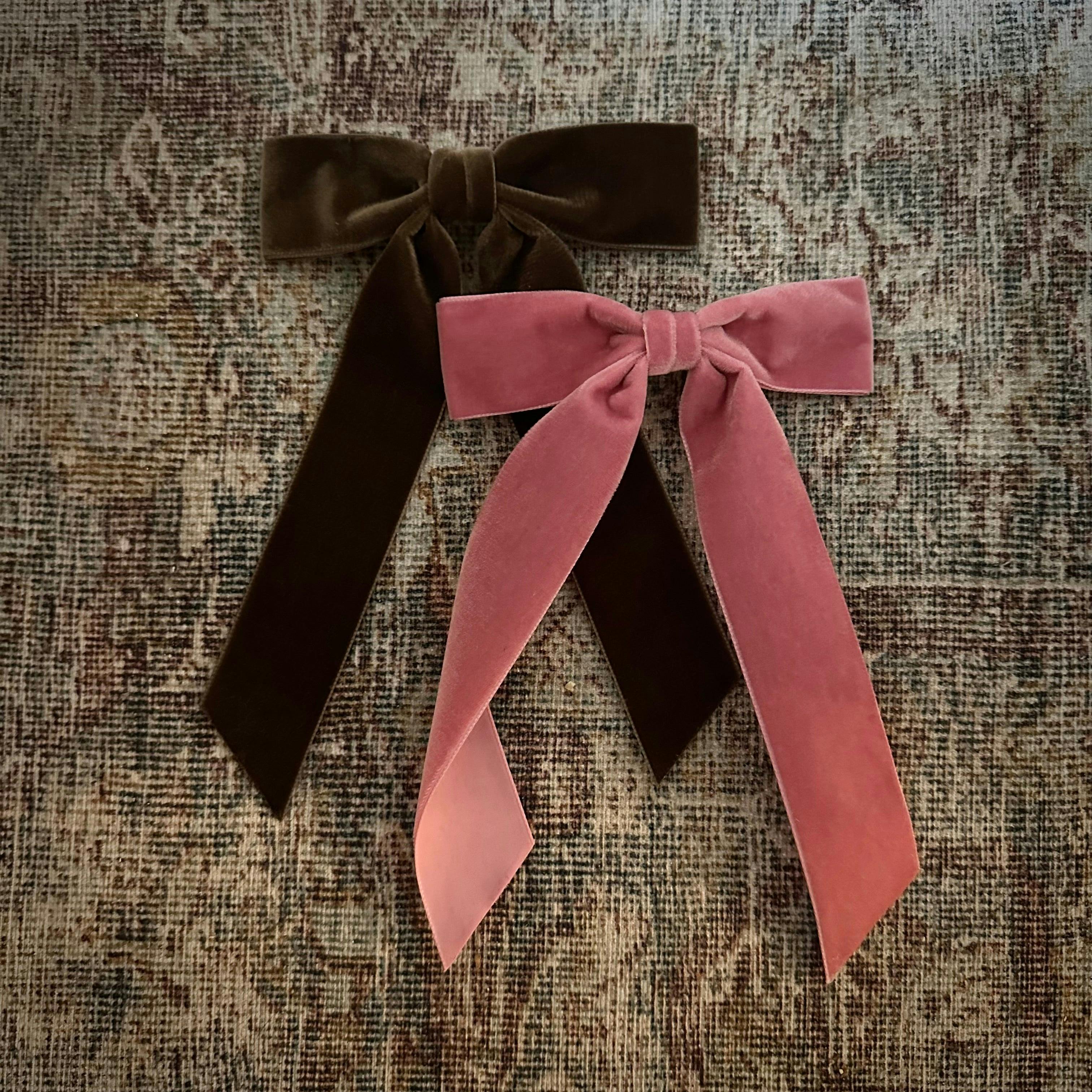 Mademoiselle Velvet Bow