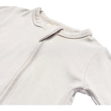 Zippered Footie, Oat