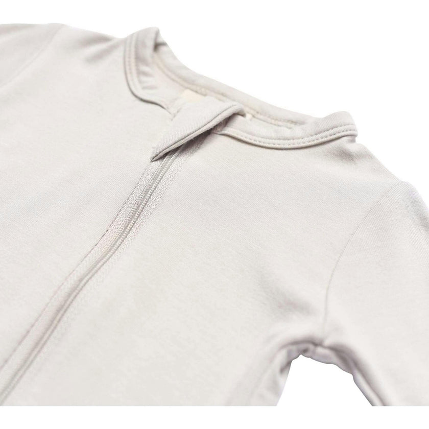 Zippered Footie, Oat