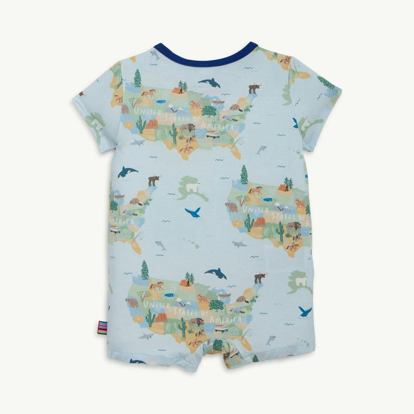 Magnetic Polo Romper