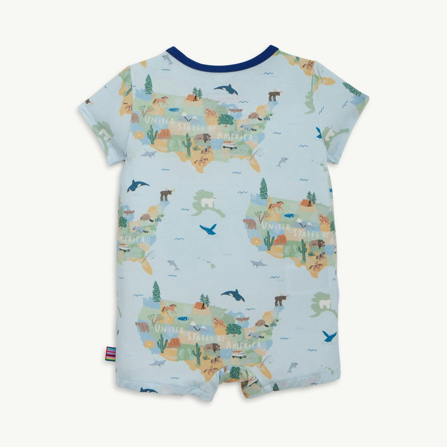 Magnetic Polo Romper