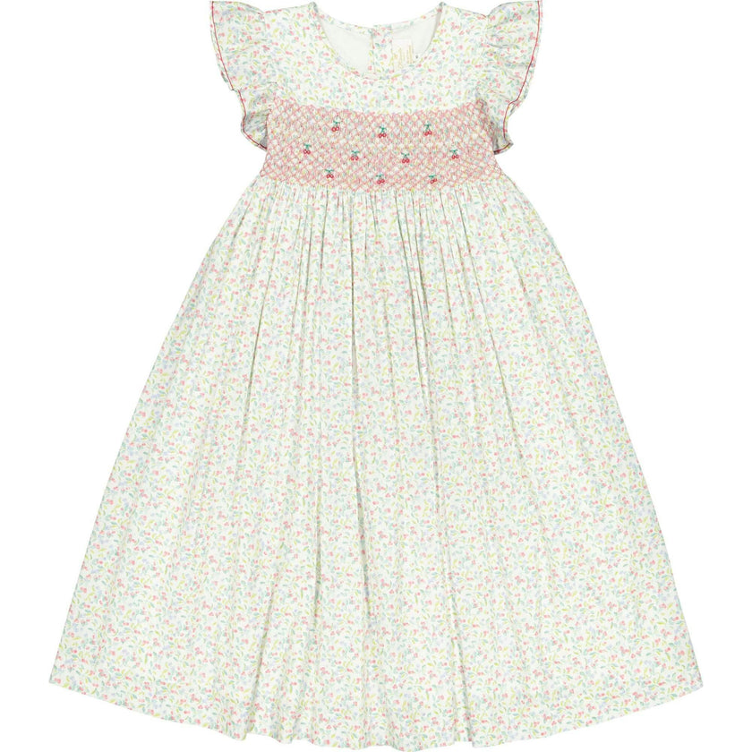 Alizée Cherry Empire Ankle Length Dress