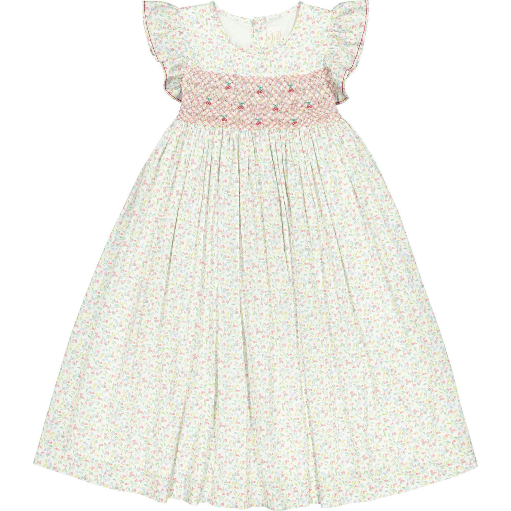Alizée Cherry Empire Ankle Length Dress