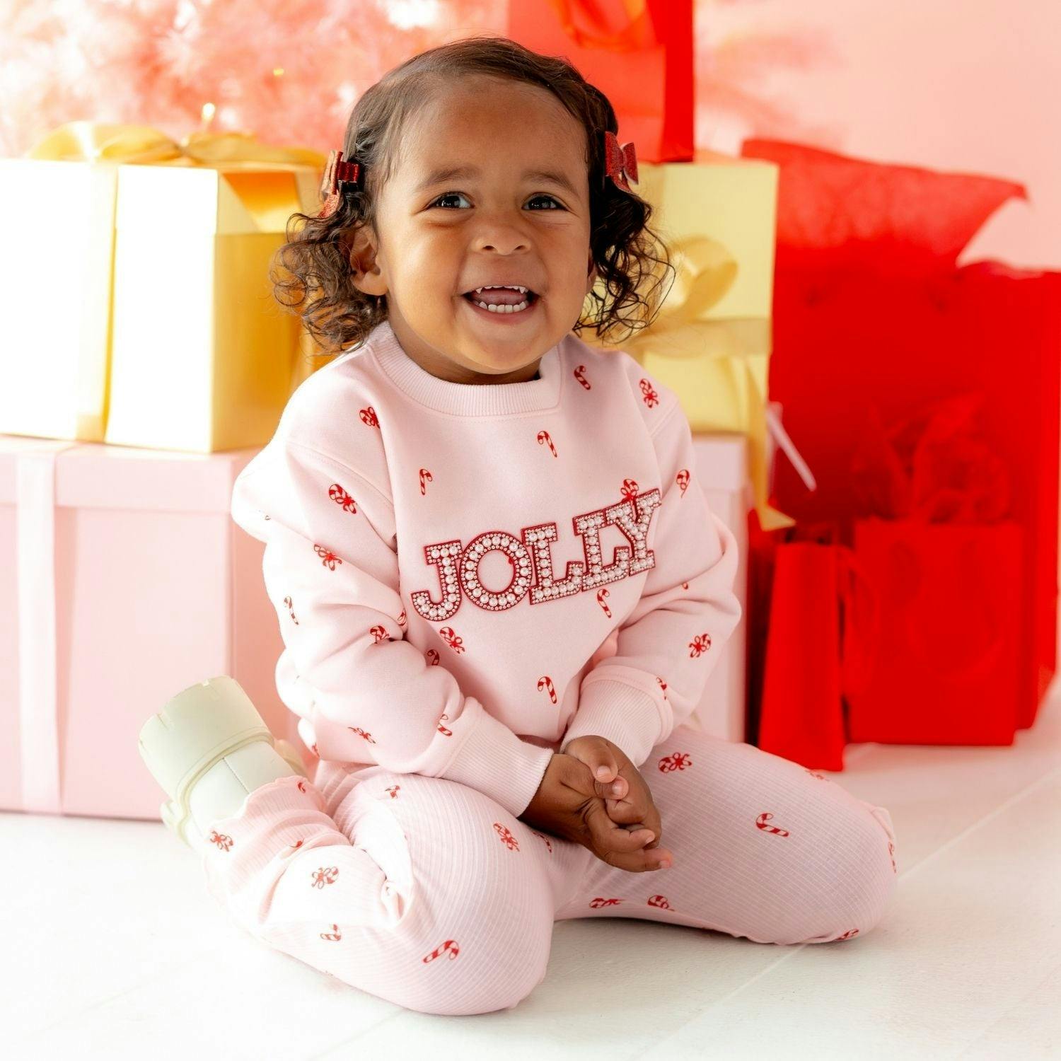 Candy Cane Christmas Flare Legging