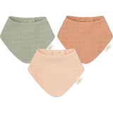 Muslin 3Pc Bib Set