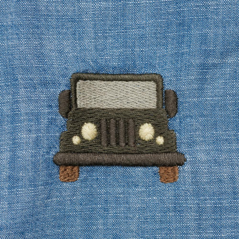 Ludon Shirt | Jeep | Sky Blue