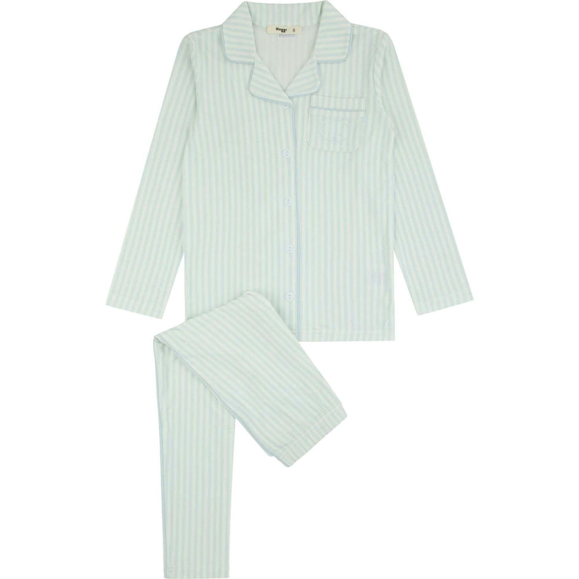 Striped Button Down Loungewear Set, Boys