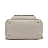 Monaco Diaper Bag | Pearl White