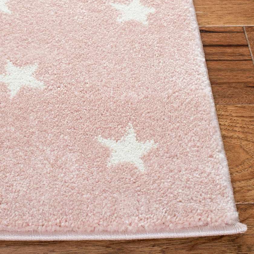 Carousel Kids Buzz Rug, Pink