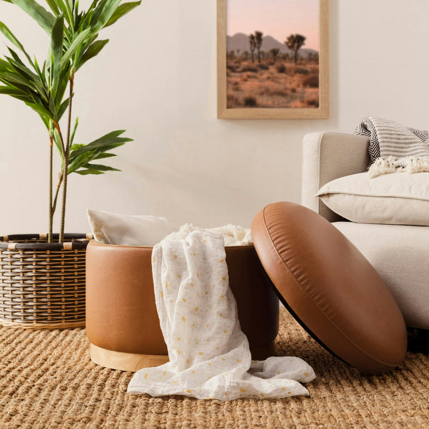 Naka Storage Ottoman