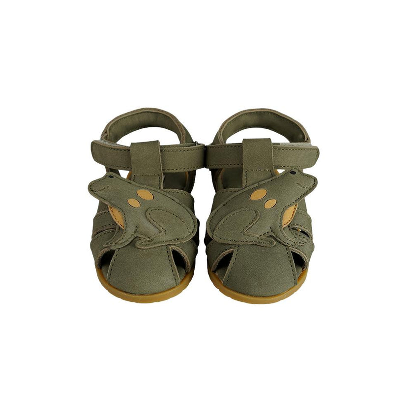 Damio Sandals | Frog | Stone Nubuck
