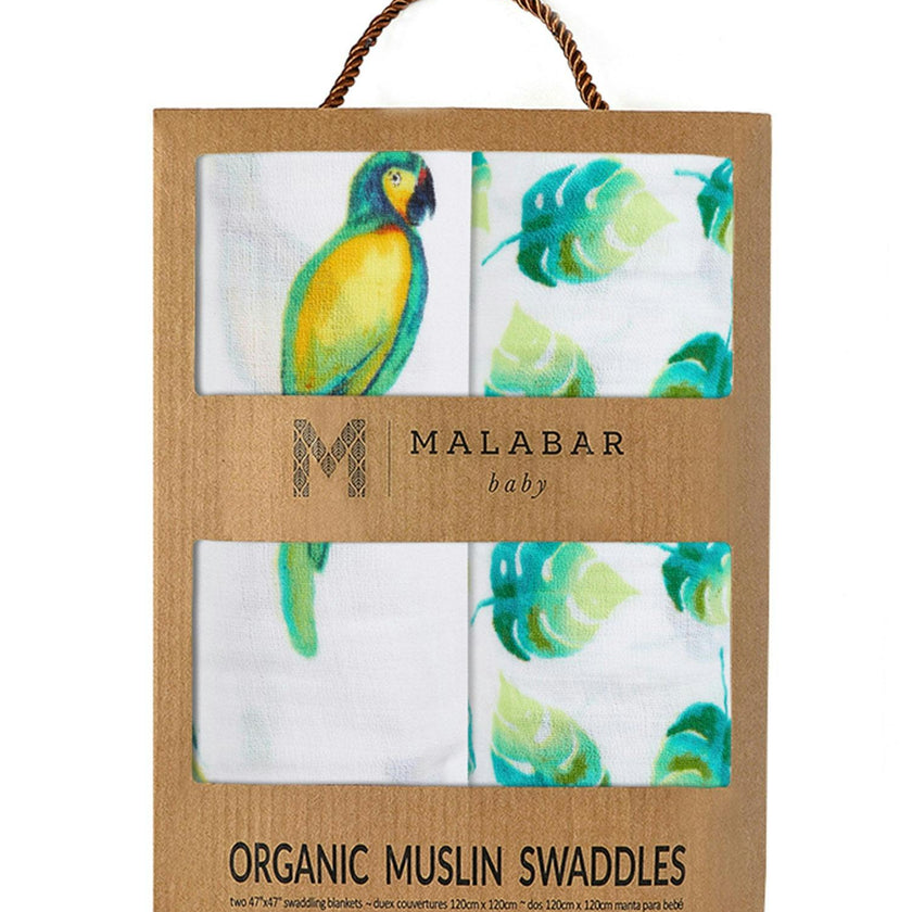 Organic Muslin Swaddle Gift Set