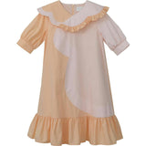 Lily dress (cantaloupe/blush pink)