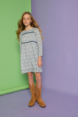 Jessica Dress - Islington Indigo
