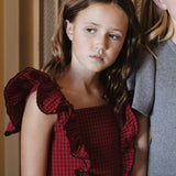 Organic Ruffle Jumper Party Dress