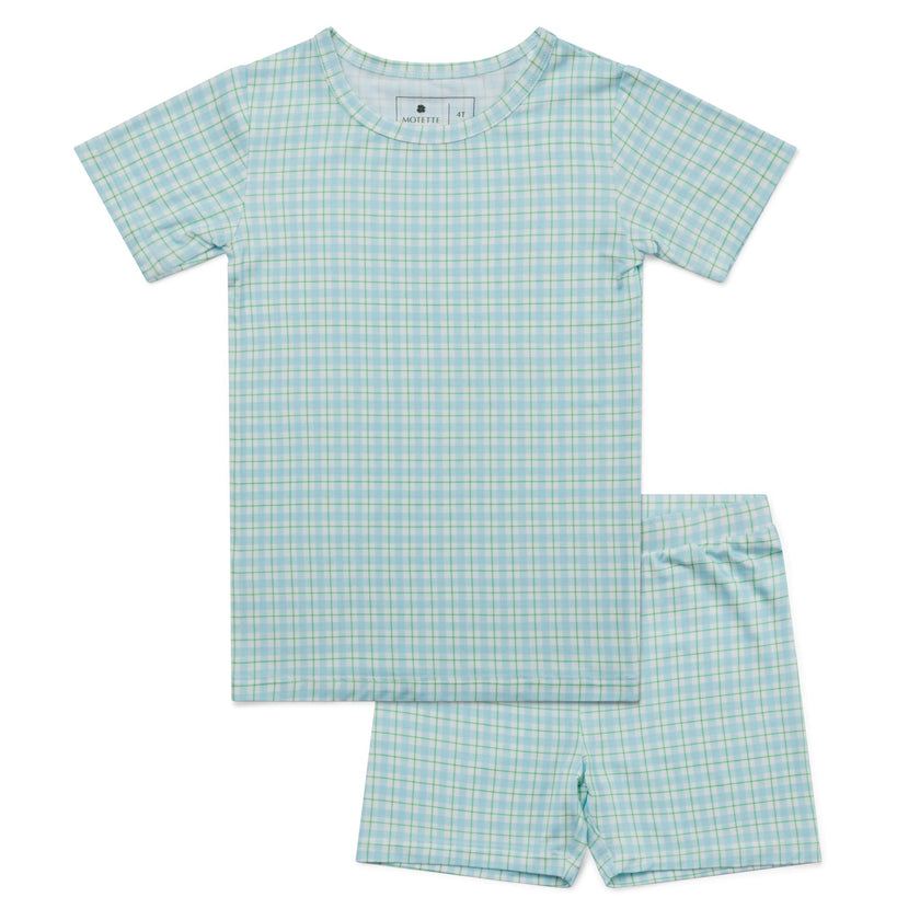 Bluegrass Picnic Short Sleeve & Shorts Bamboo Toddler Pajama Set
