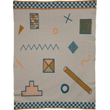 Shapes Knit Blanket