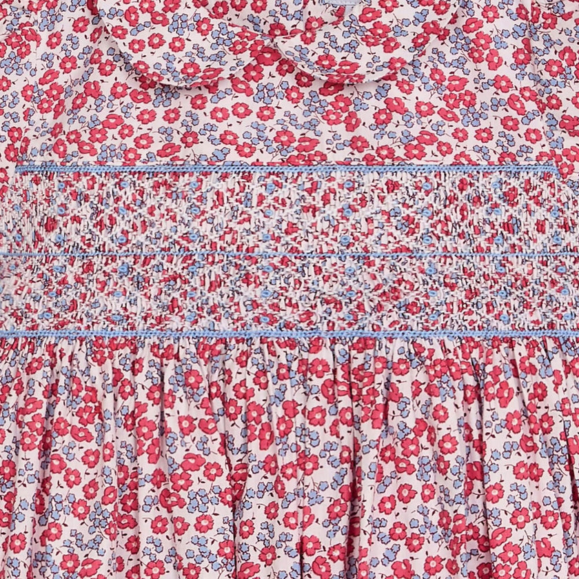 Smocked Girls Dress Augusta