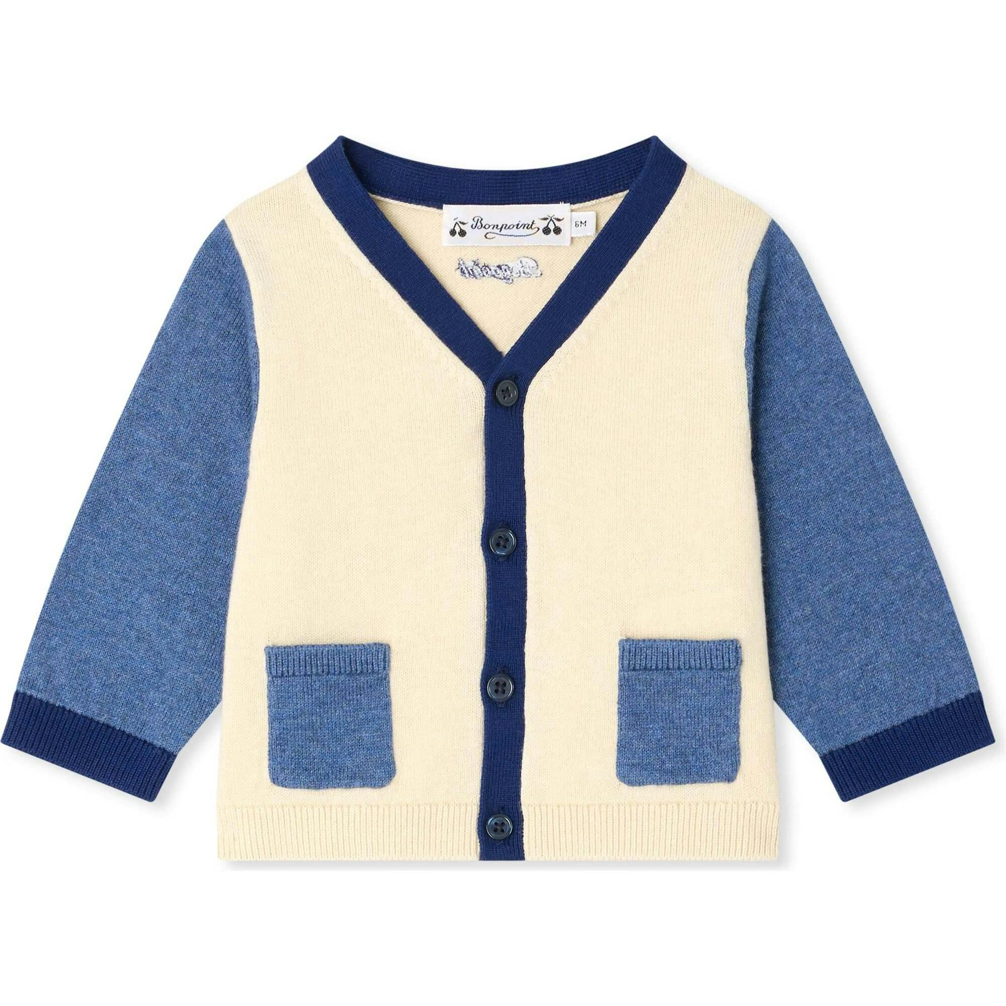 BONPOINT Tahiel Cardigan - Ra Blanc Lait