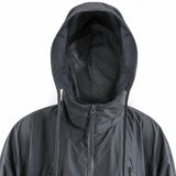 Dark Gray Hooded Windbreaker