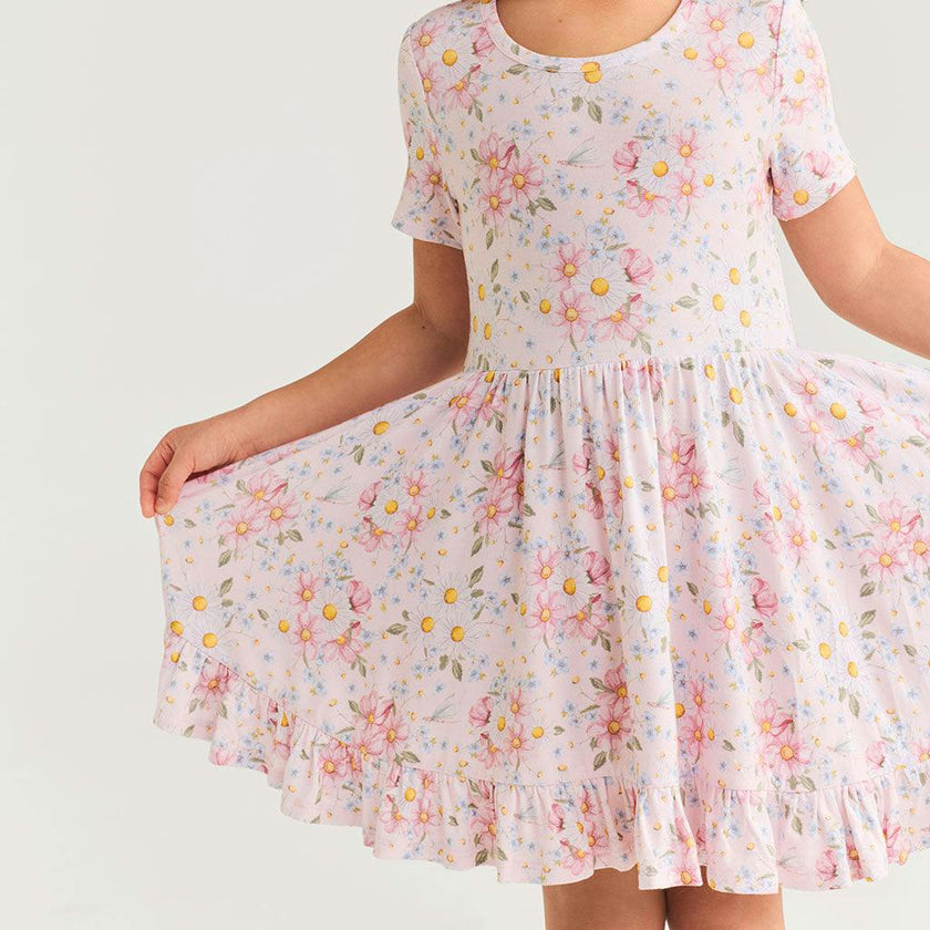 Jillian Ruffled Twirl Dress