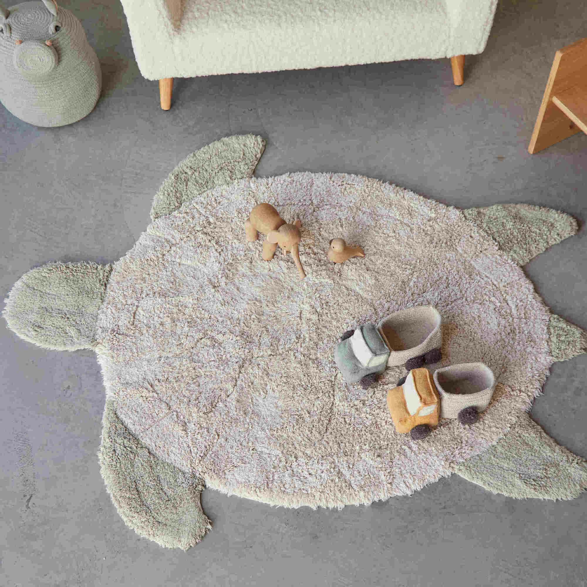 Washable Rug Sea