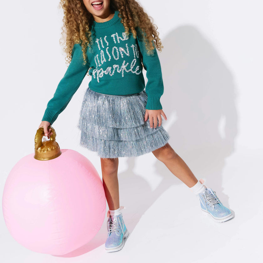 Tis The Season to Sparkle Crystal Sweater