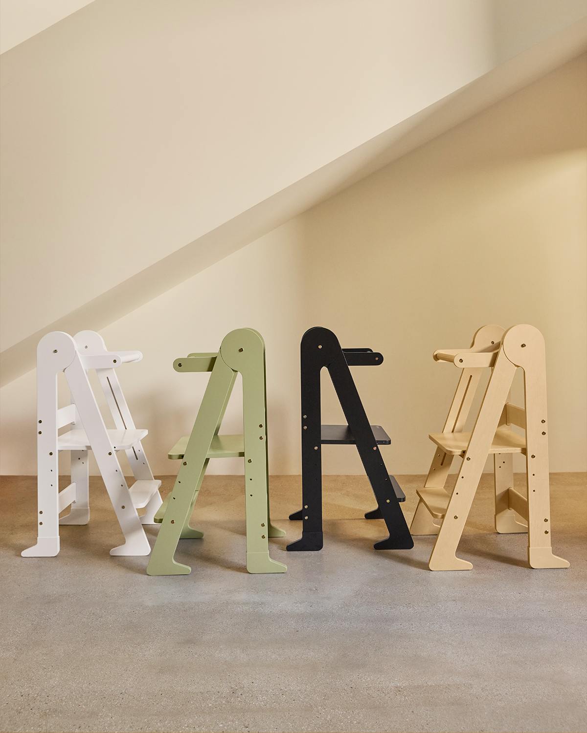 Foldable Toddler Tower Grip Slippers