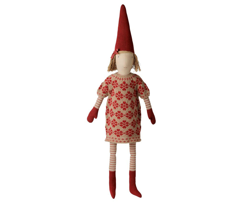 Pixy, Size 5 - Girl - Knitted flower dress