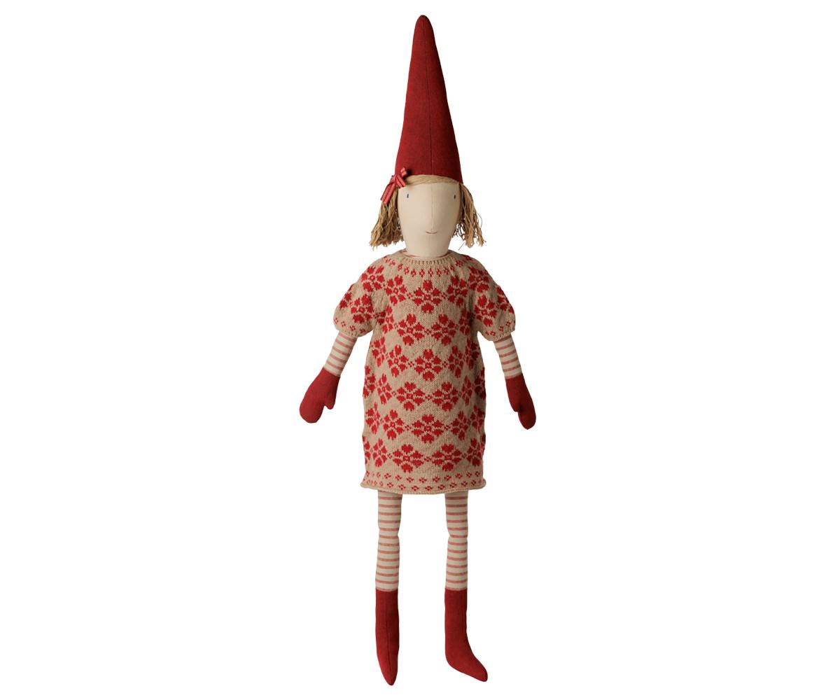 Pixy, Size 5 - Girl - Knitted flower dress