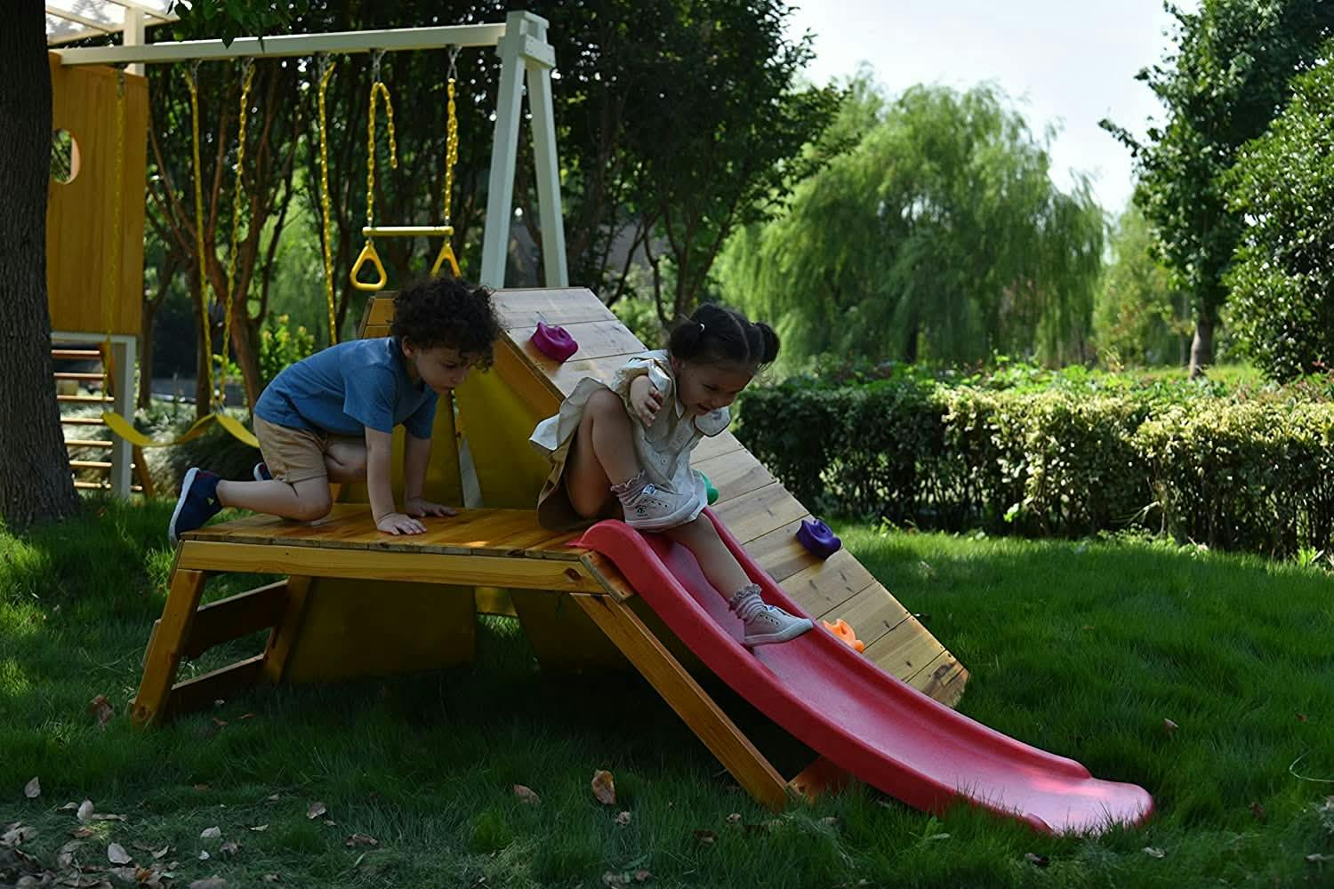 Palm - 5-In-1 Outdoor And Indoor Playground Playset