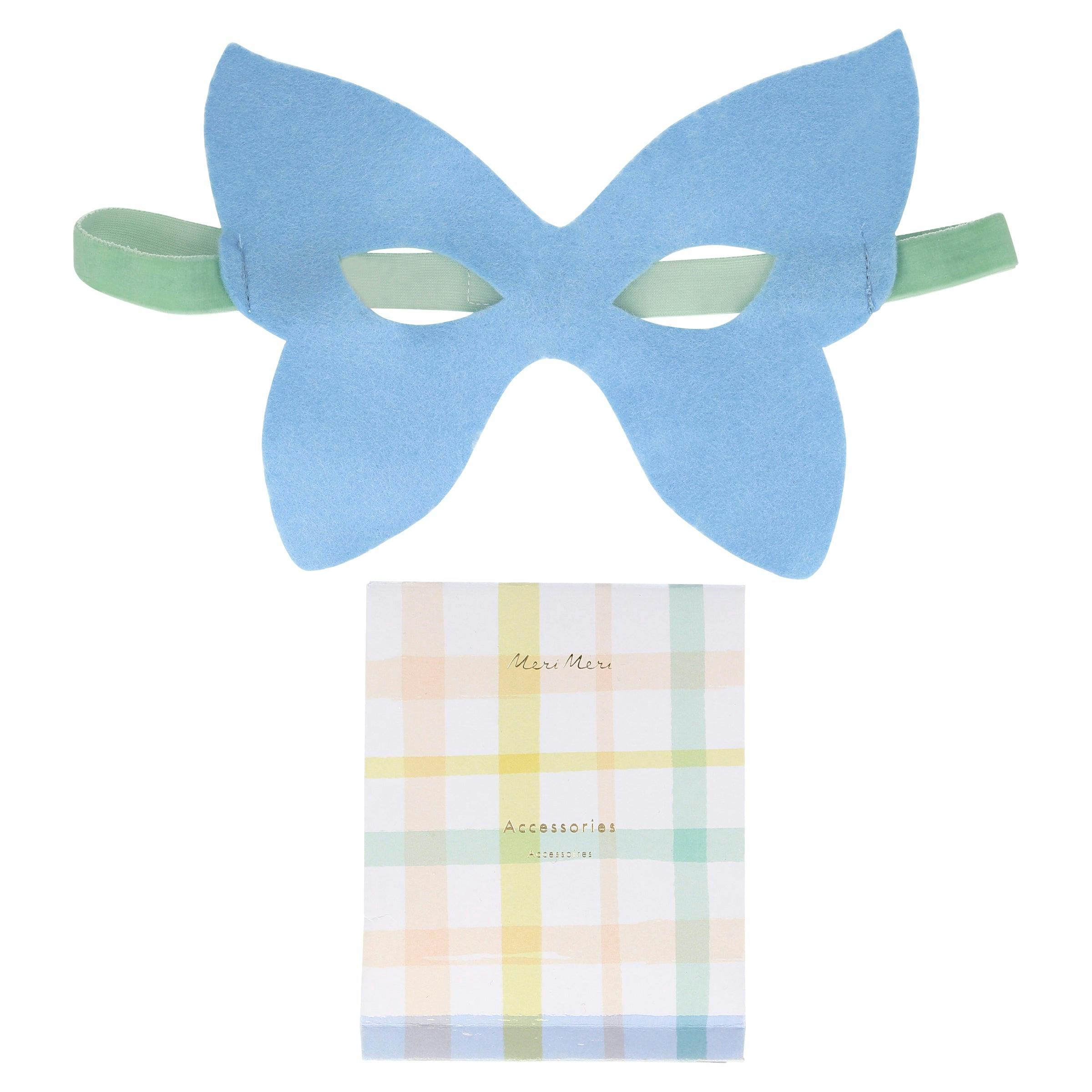 Flower Embroidery Butterfly Mask Kit