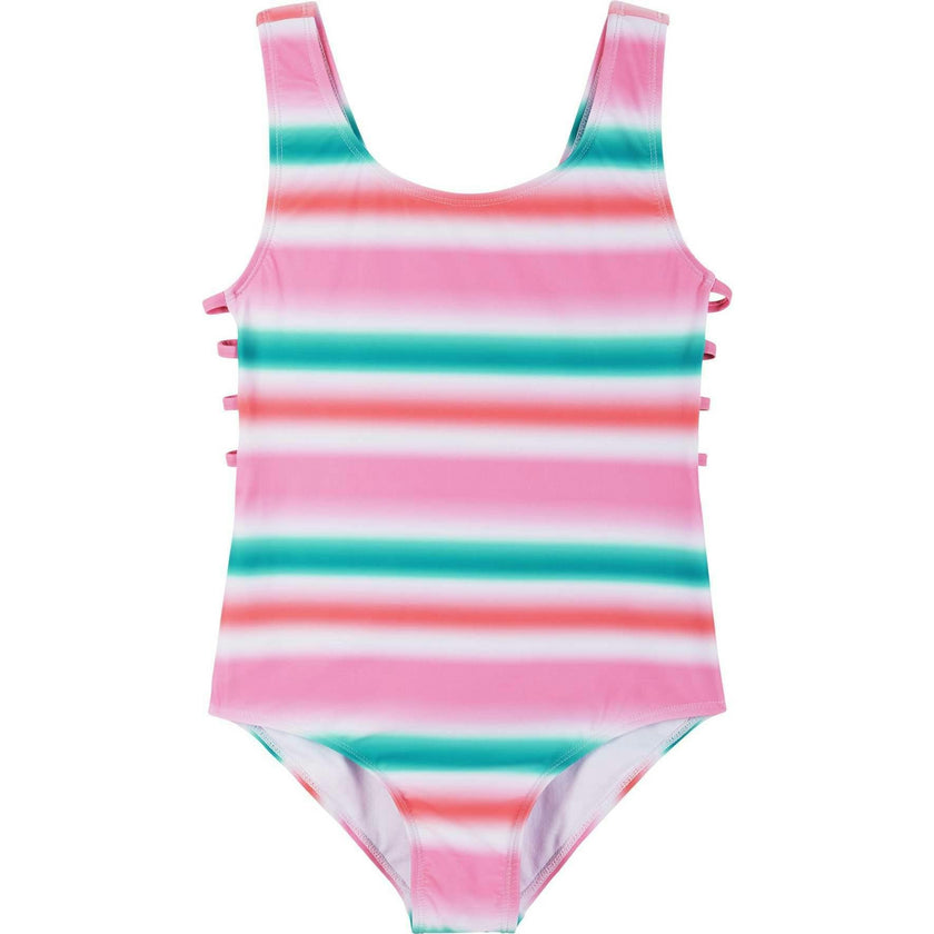Multi-Stripe Swimsuit