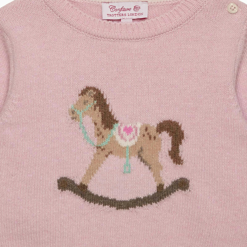 Baby Grace Rocking Horse Sweater