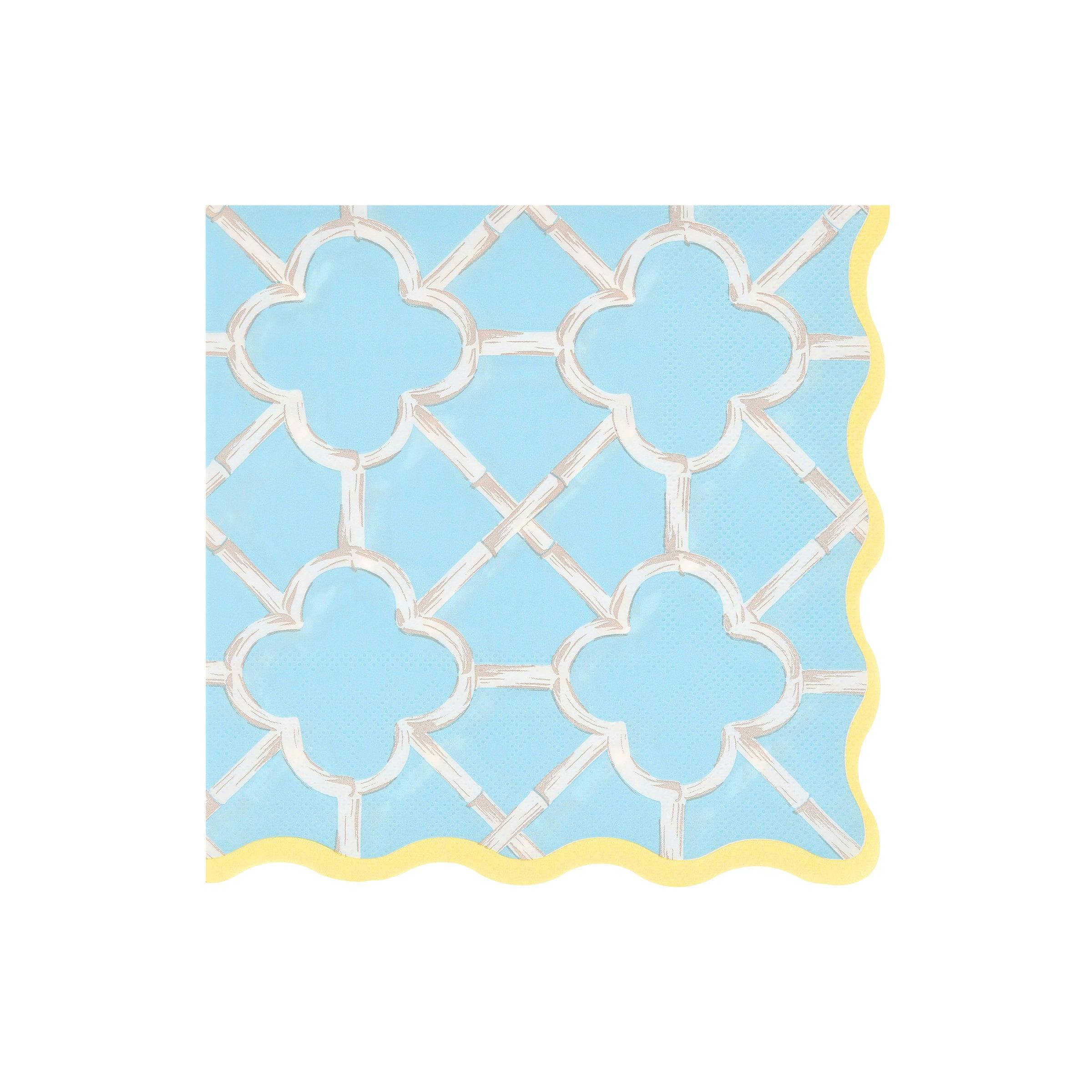 Bamboo Pattern Large Napkins