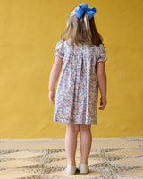 Pepa Dress Orange Blue Liberty