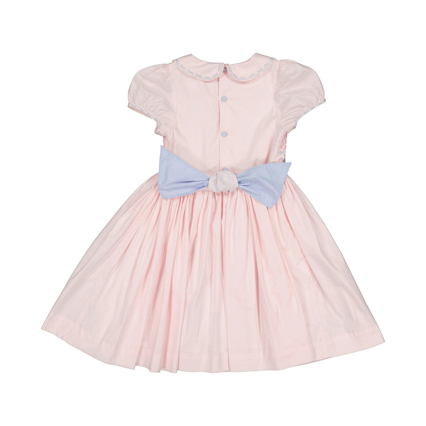 Princess Charlotte Heirloom Pink Smocked Dress