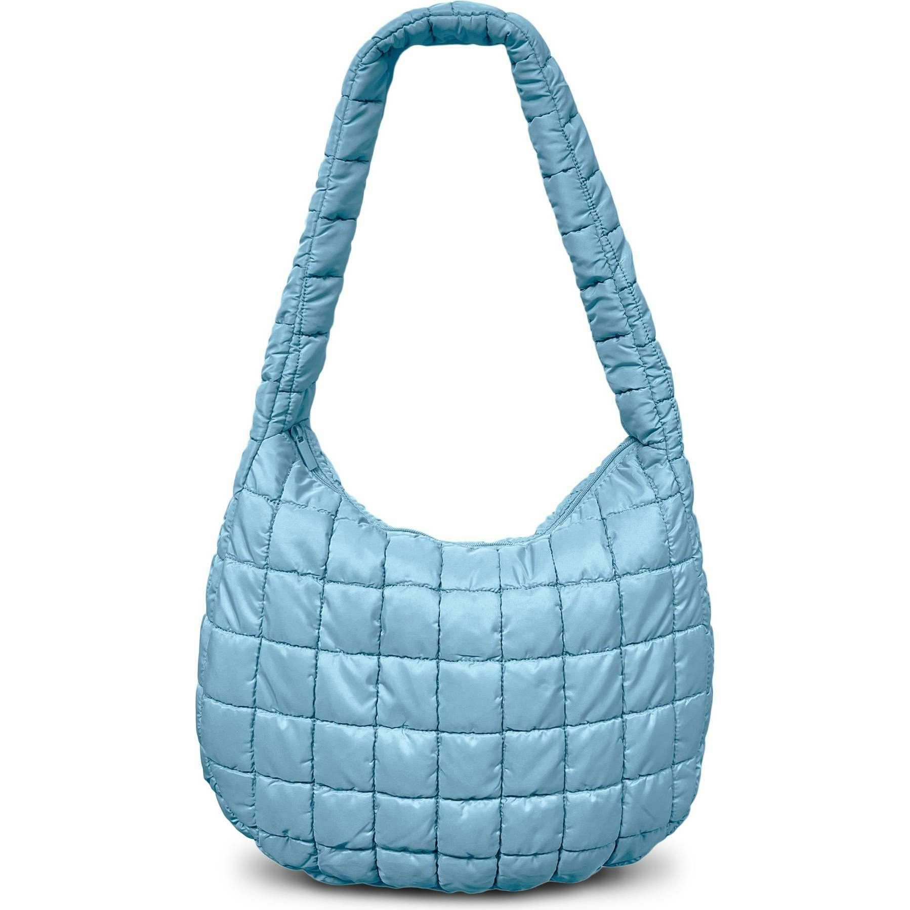 Cloud 9 Puffer Crossbody Bag - Black