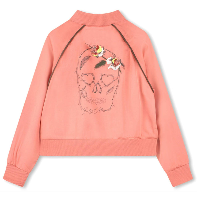 ZADIG & VOLTAIRE Heart Eyes Bomber Jacket