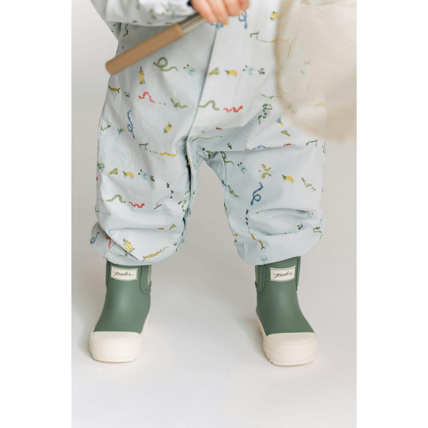 Park Suit - Crawling Critters Blue
