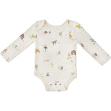 Lap Shoulder One-Piece, Natural
