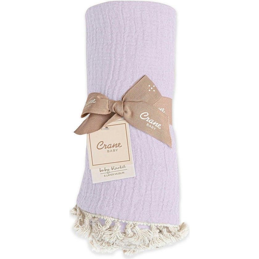 6-Layer Muslin Blanket Lilac