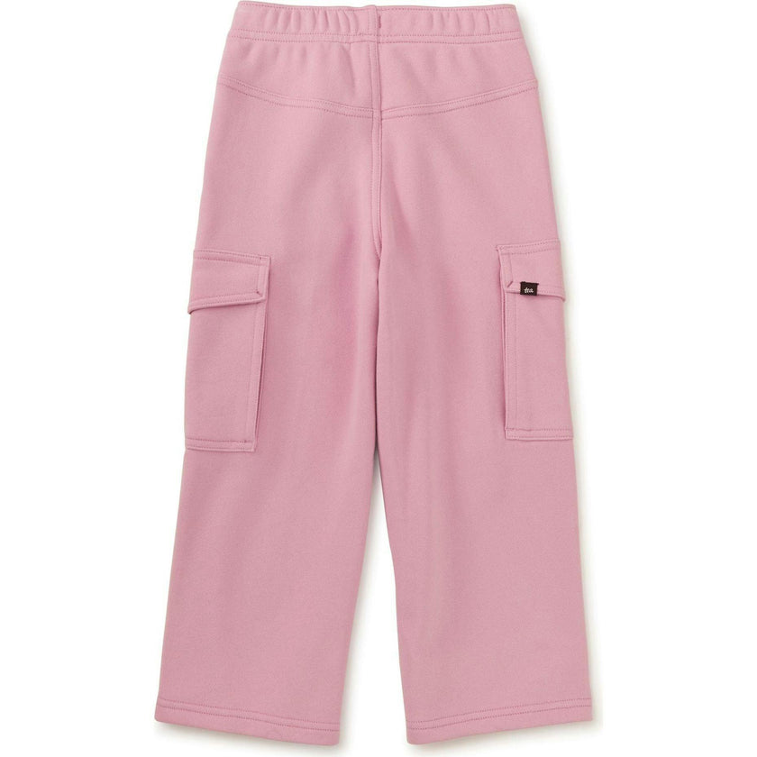 Wide Leg Cargo Pants, Purple