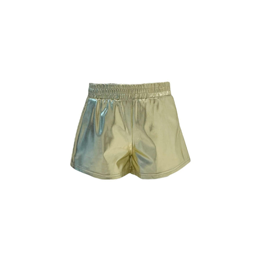 Metallic Track Shorts Blue