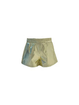 Metallic Track Shorts Blue